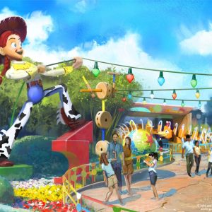 Neuer, zusätzlicher Eingang zum Toy Story Playland